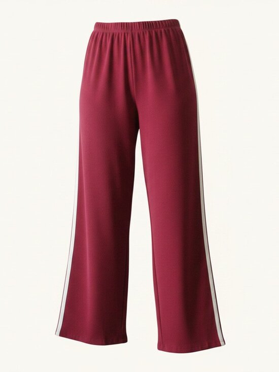 Daydreamer La Pants - Daydreamer La- Solid Thermal Track Pant - Size Large - Burgandy, NWT